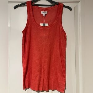 2/$15 NWT True Craft over dyed pinkish red tank top size medium